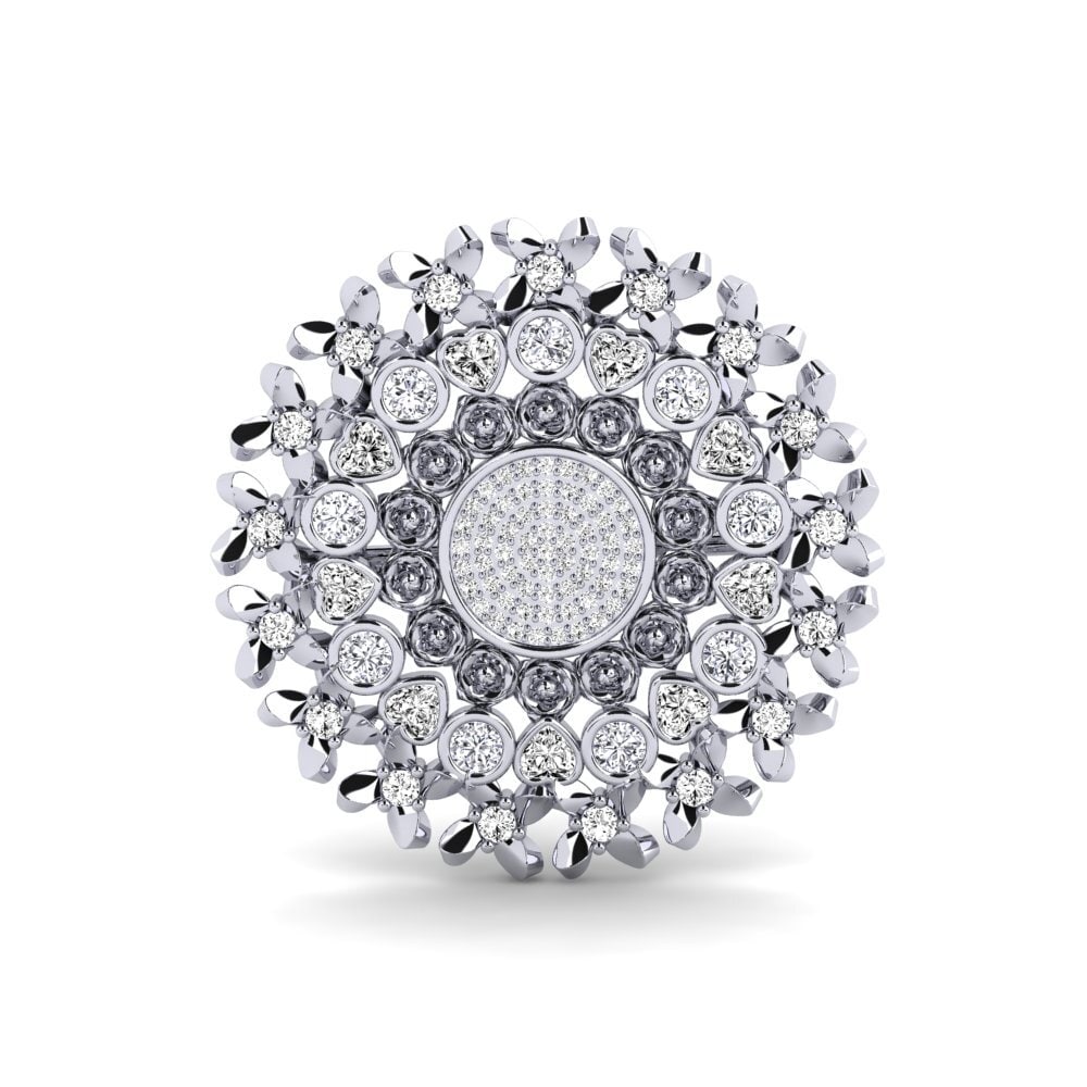 Moissanita Broche Riatta