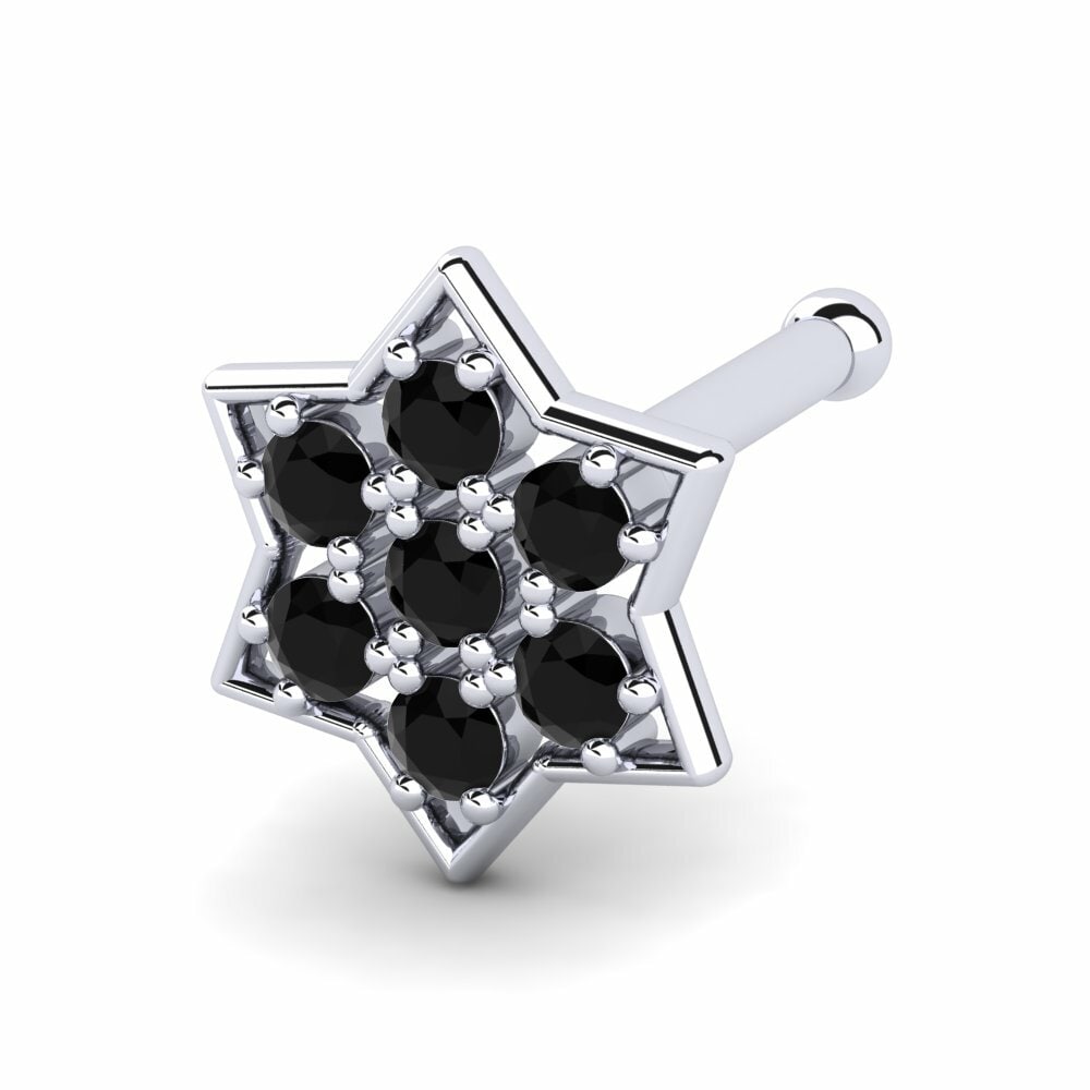 Black Diamond Nose Pin Rick