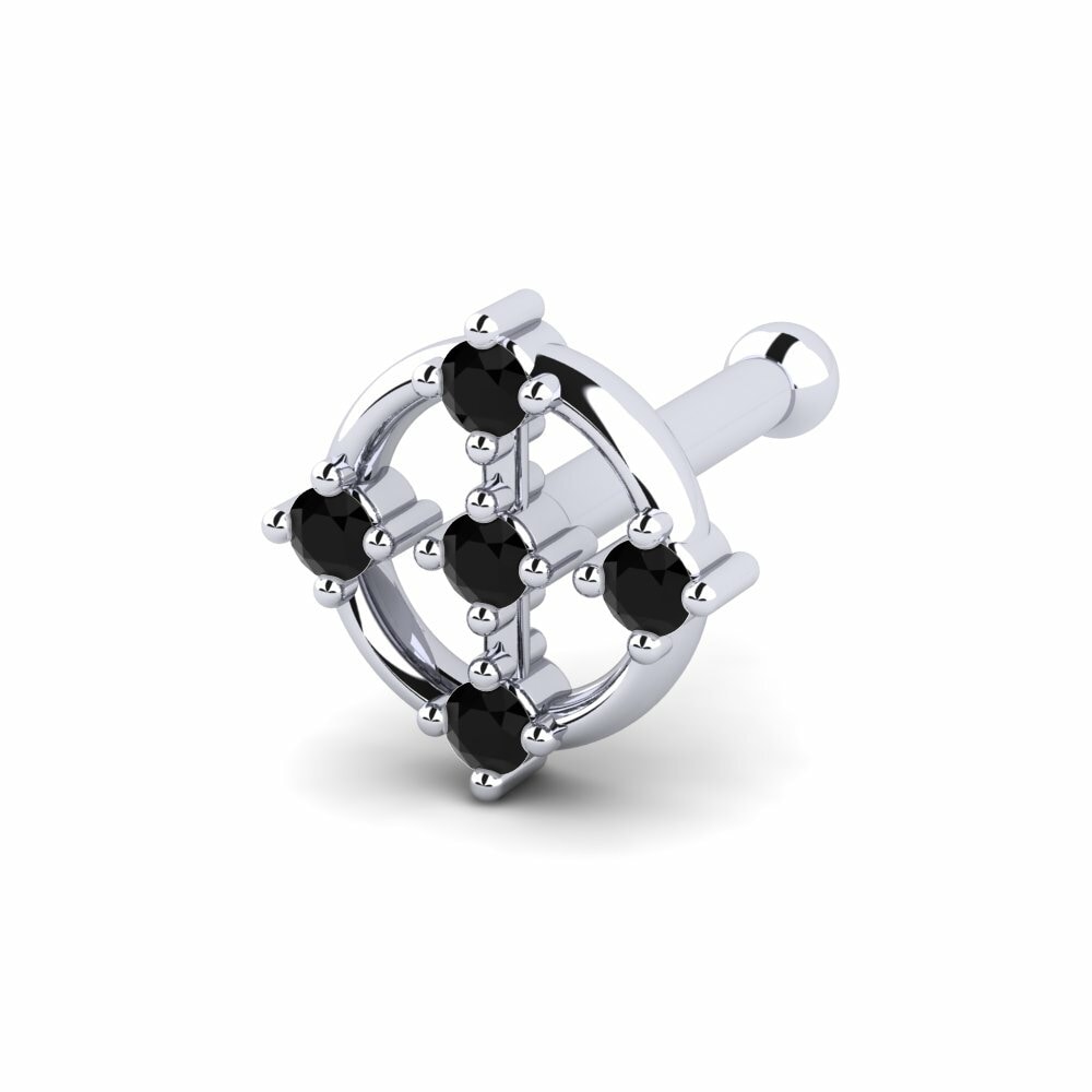 Black Diamond Nose Pin Ricotier