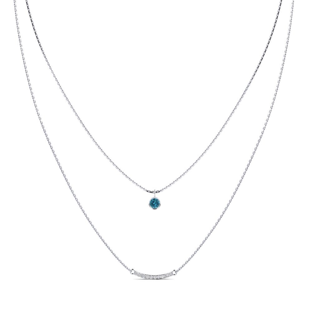 Blue Zircon Women's Necklace Rideout