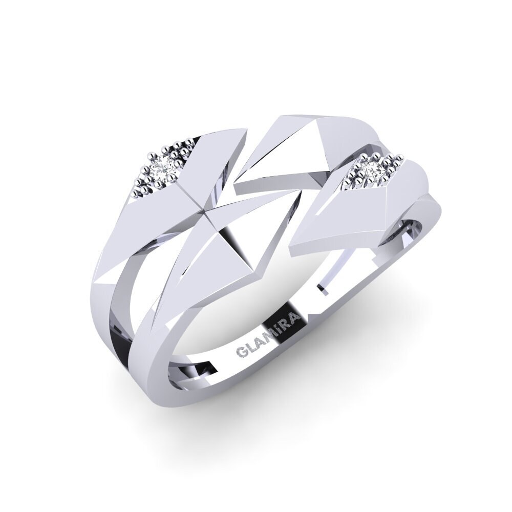 950 Platinum Ring Rieky