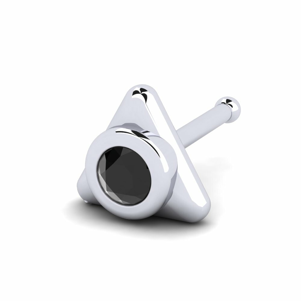 Black Diamond Nose Pin Rienza
