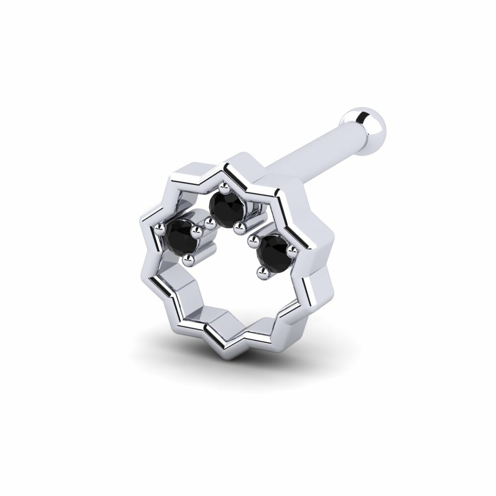 Black Diamond Nose Pin Rieur