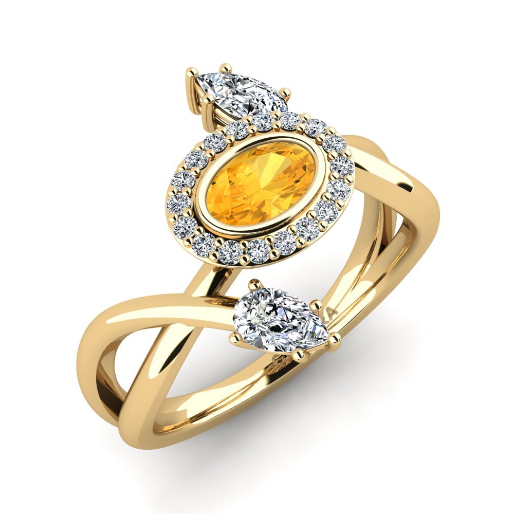 Citrine Women's Ring Rigotlas