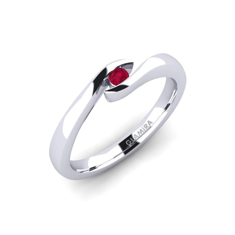 Ruby Engagement Ring Tonia 0.07 crt