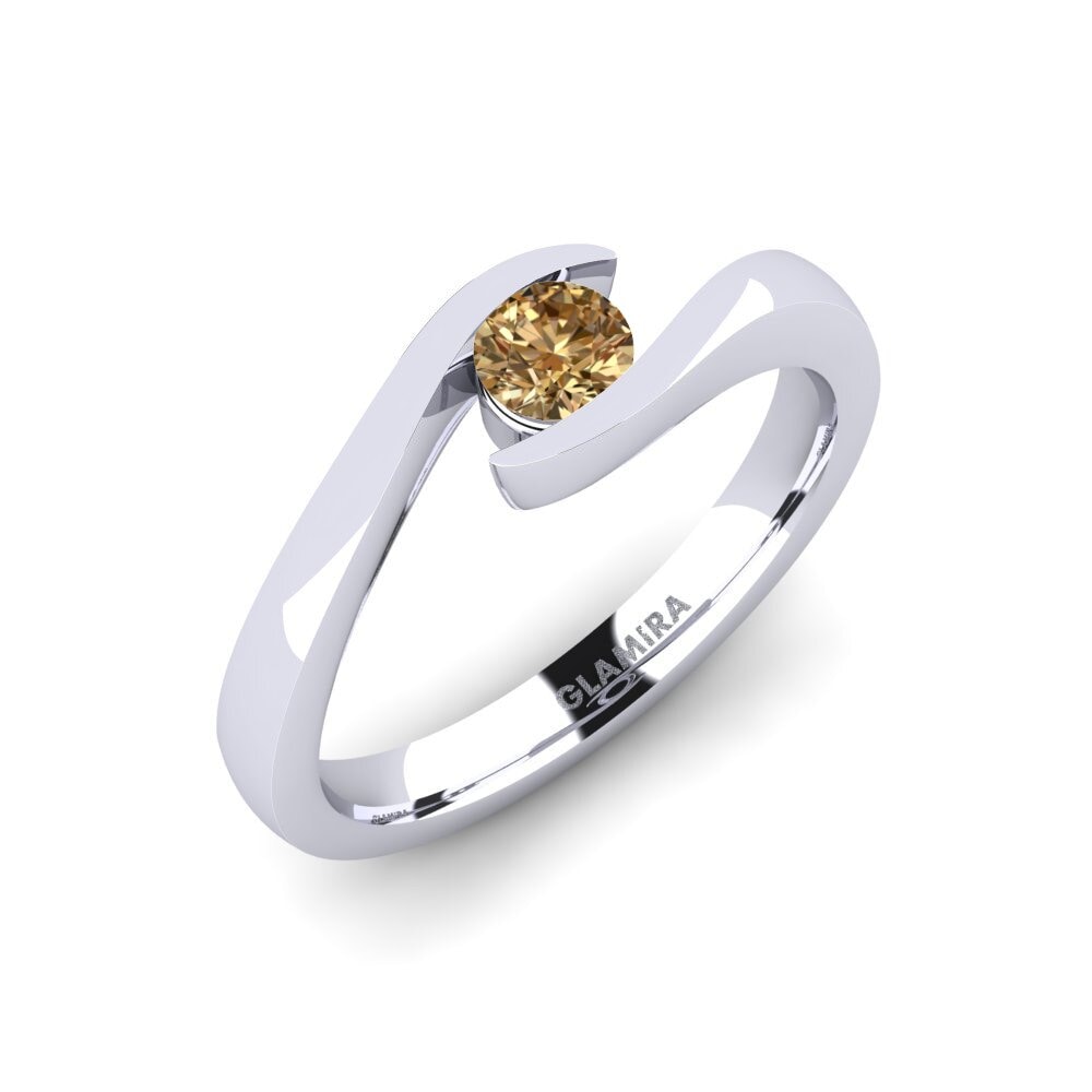 Bruine Diamant Verlovingsring Tonia 0.25 crt