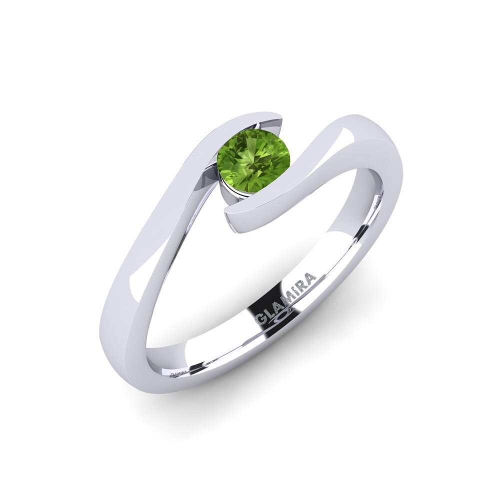 Peridot Engagement Ring Tonia 0.25 crt