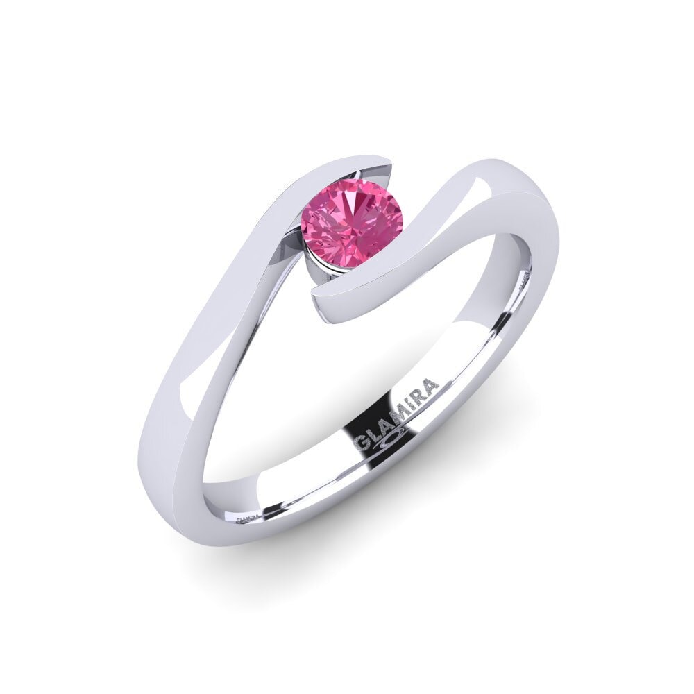 Pink Tourmaline Engagement Ring Tonia 0.25 crt