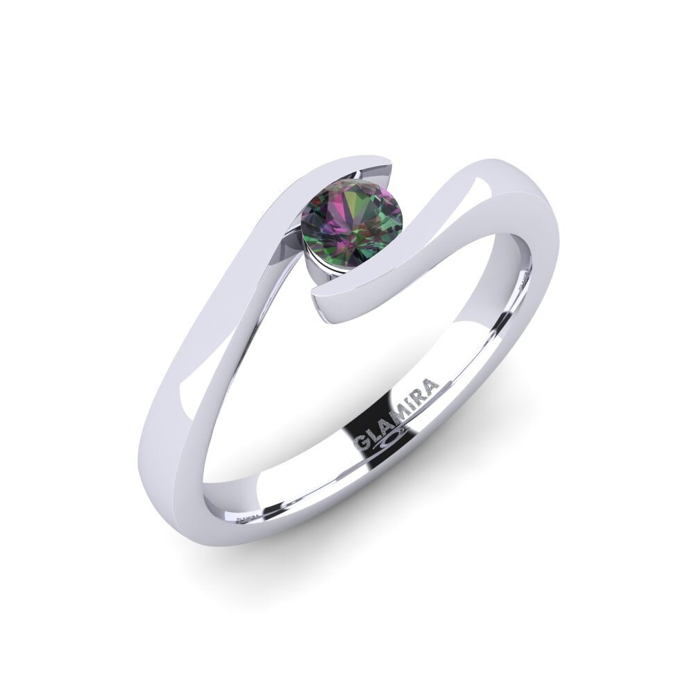 Mystic Topaz Engagement Ring Tonia 0.25 crt