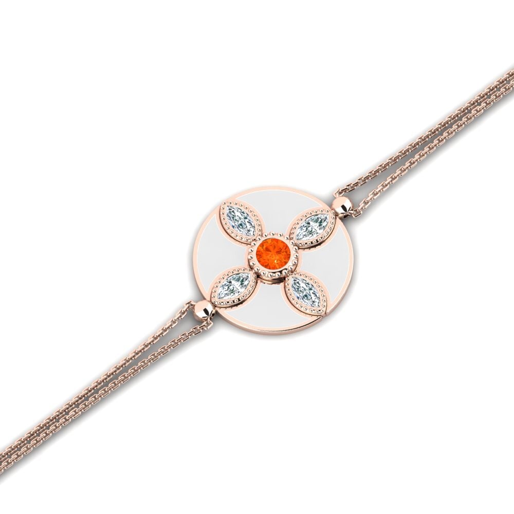 Fire Opal Women's Bracelet Rino
