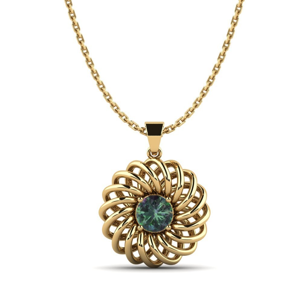 Mystic Topaz Women's Pendant Rio