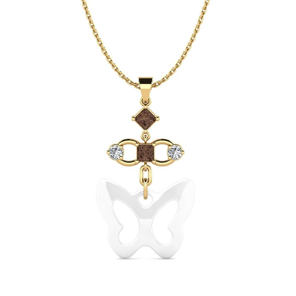 Smoky Quartz Women's Pendant Riolus