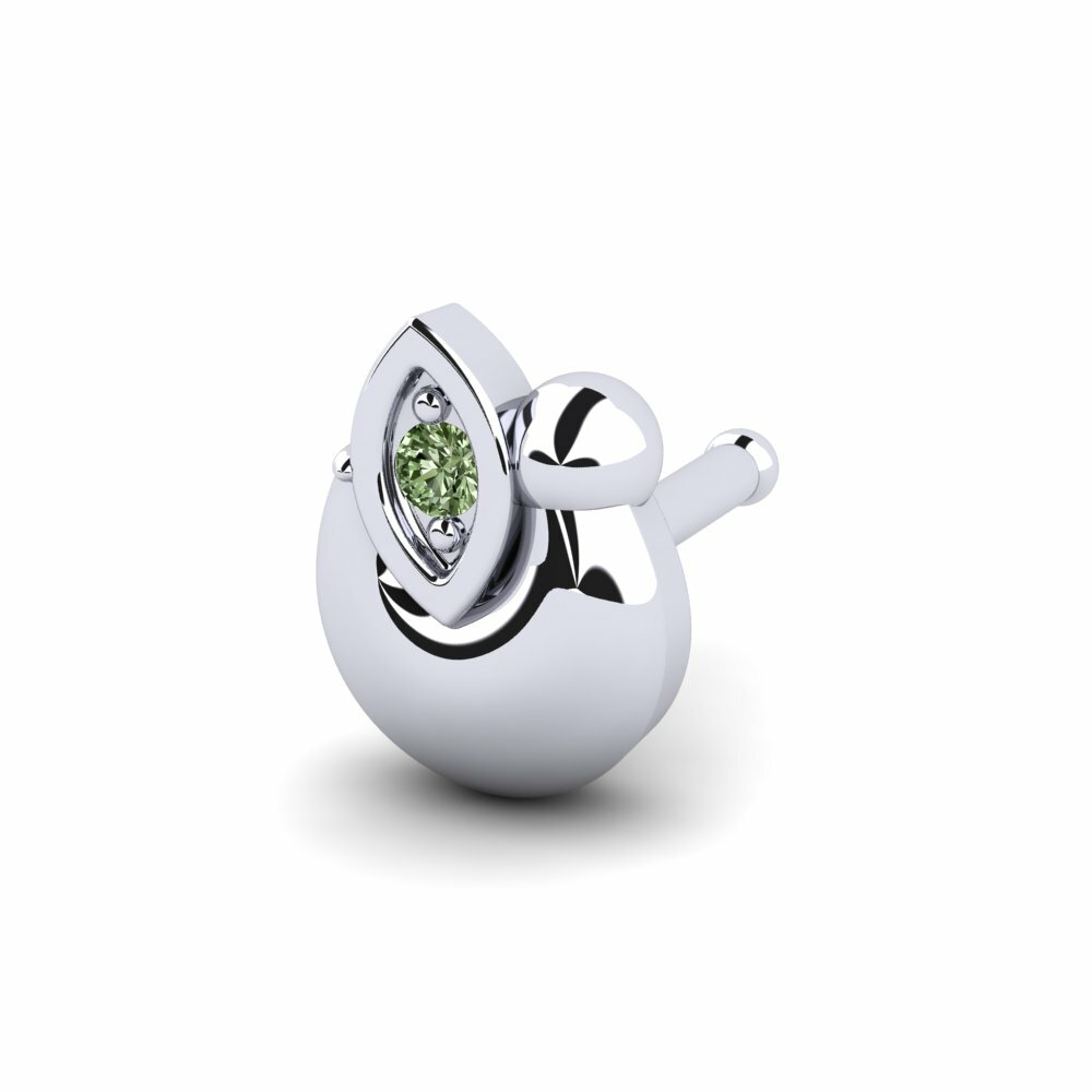 Groene Diamant Neus Pin Rispondere