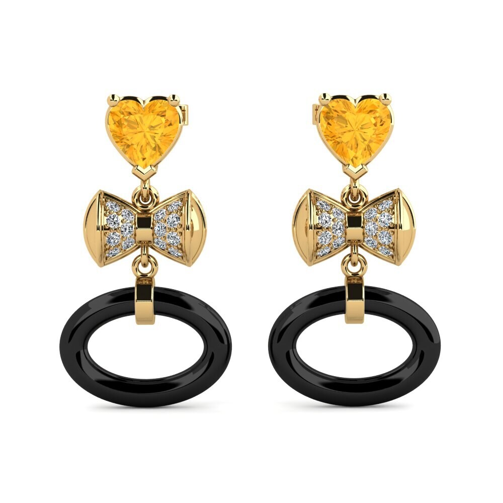 Citrine Women's Earring Ritas