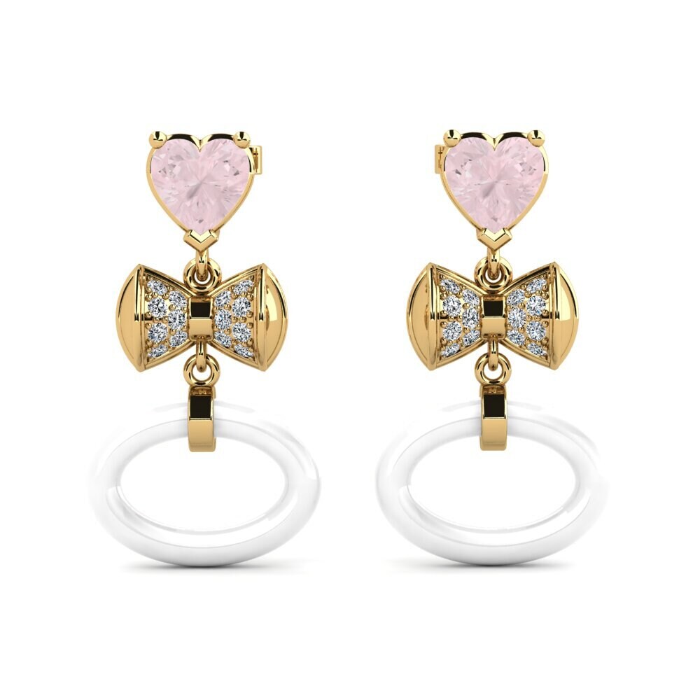 Rose Quartz Women's Earring Ritas