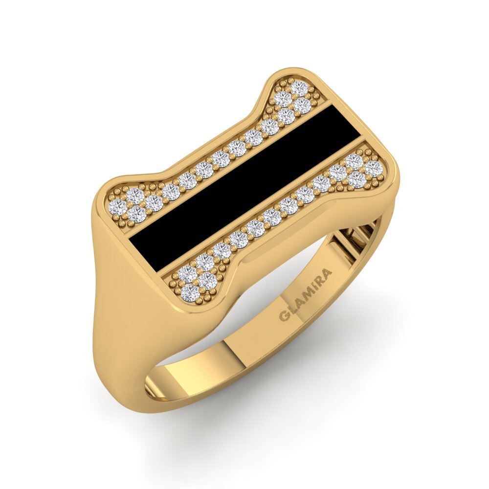 Acquista Anello da uomo Reyes in taglio Smeraldo 2.68 Carati , Oro