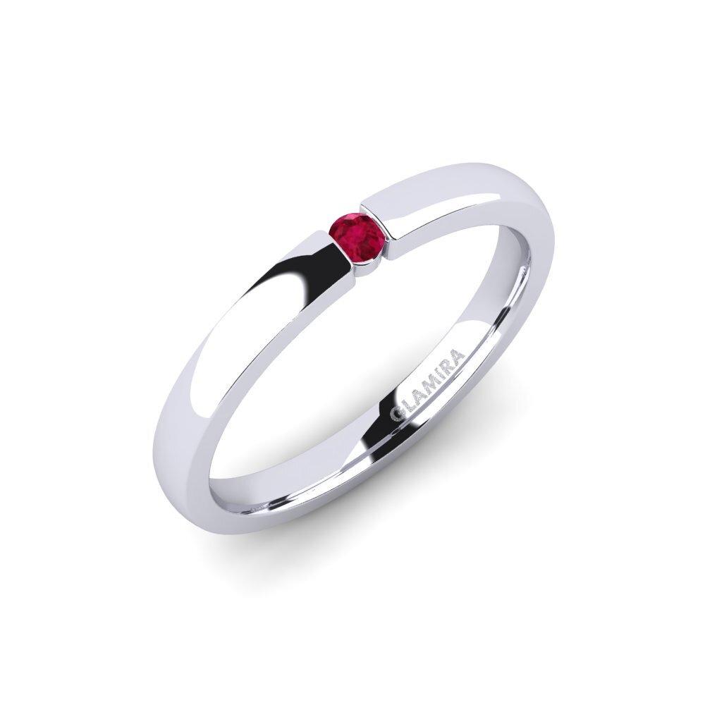 Ruby Engagement Ring Lissy 0.05crt
