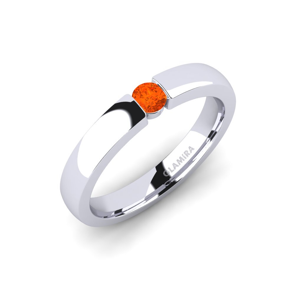 Ópalo Fuego Anillo de compromiso Lissy 0.16crt