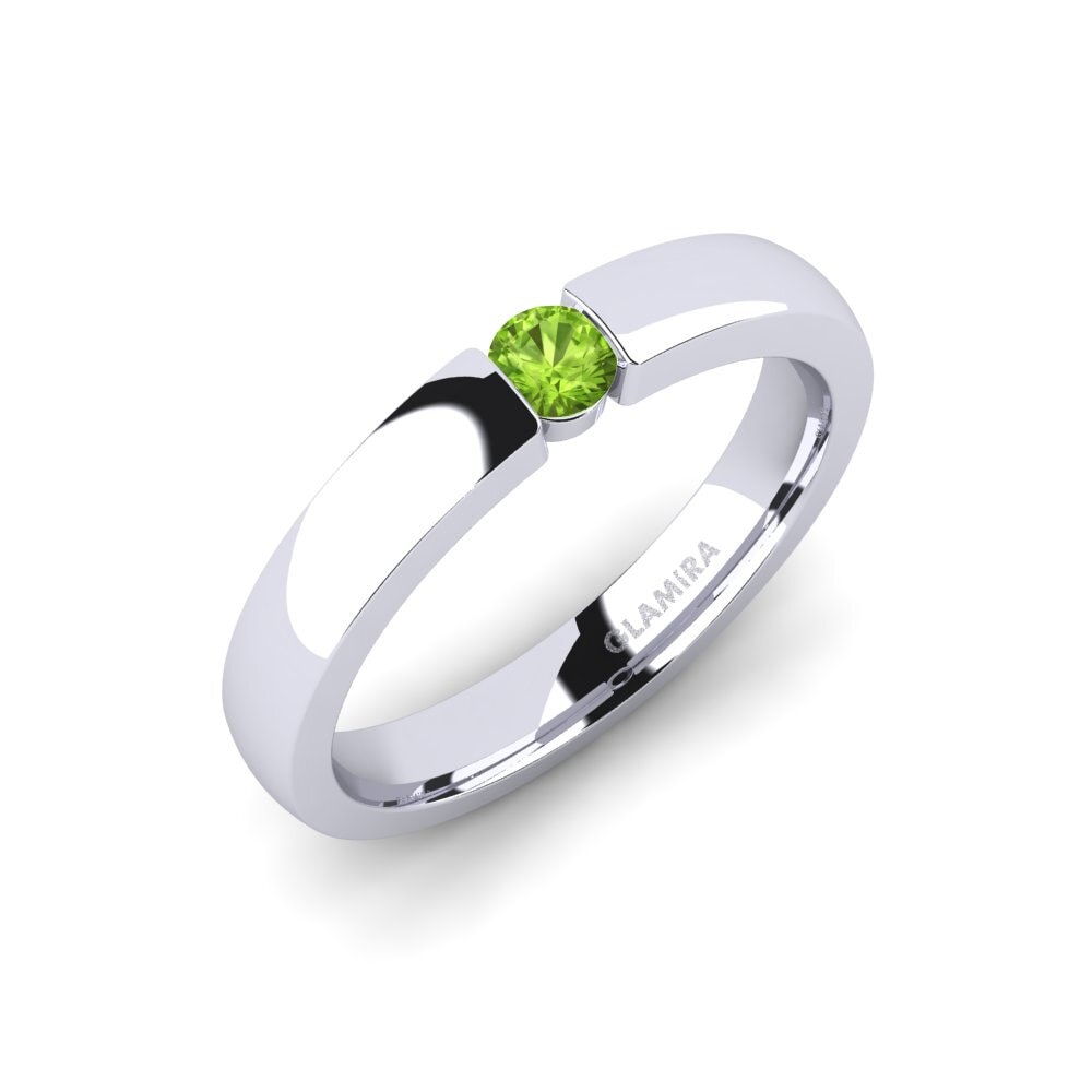 Peridot Engagement Ring Lissy 0.16 crt