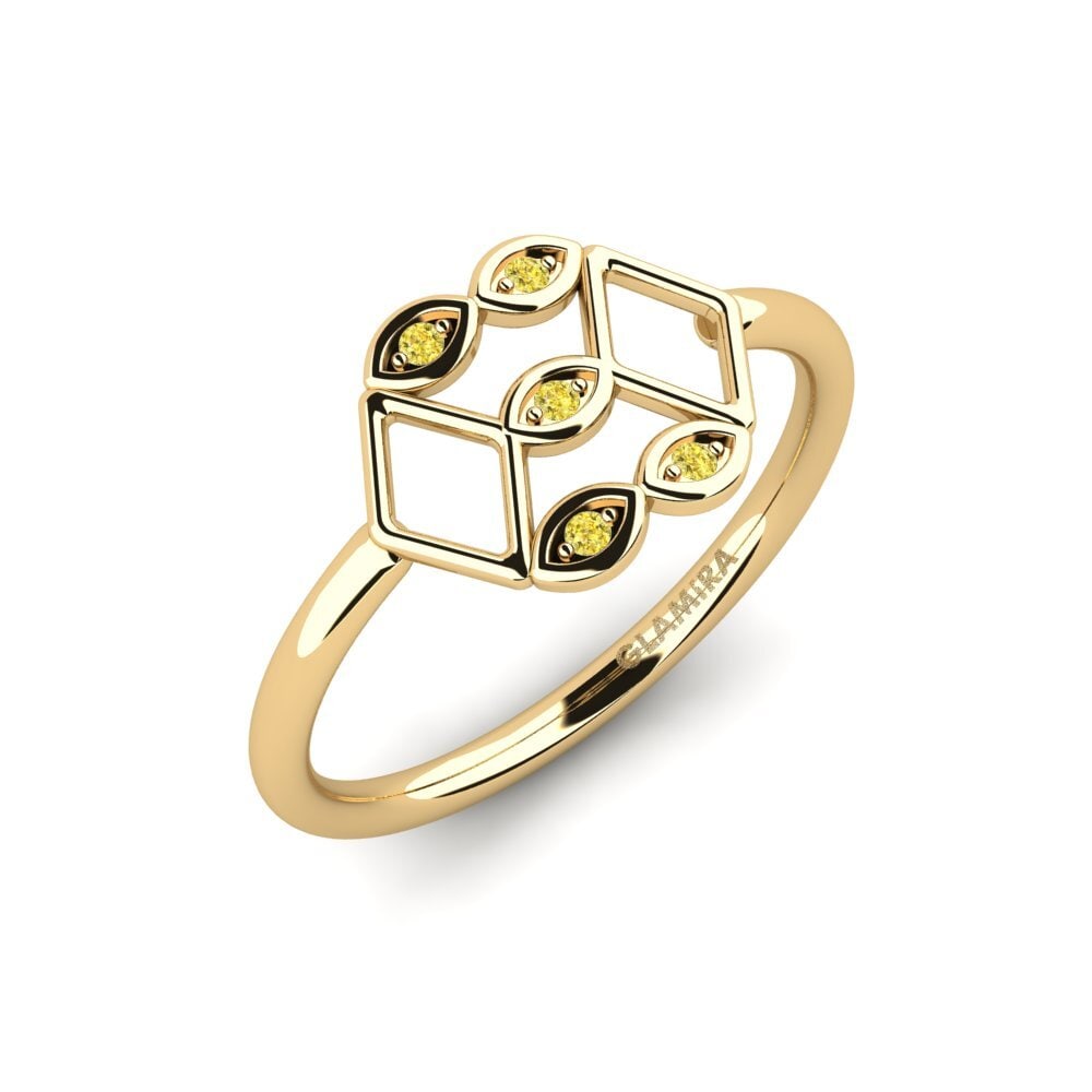 Yellow Sapphire Ring Rmundl