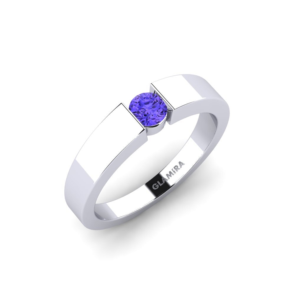 Tanzanite Engagement Ring Nature 0.25 crt