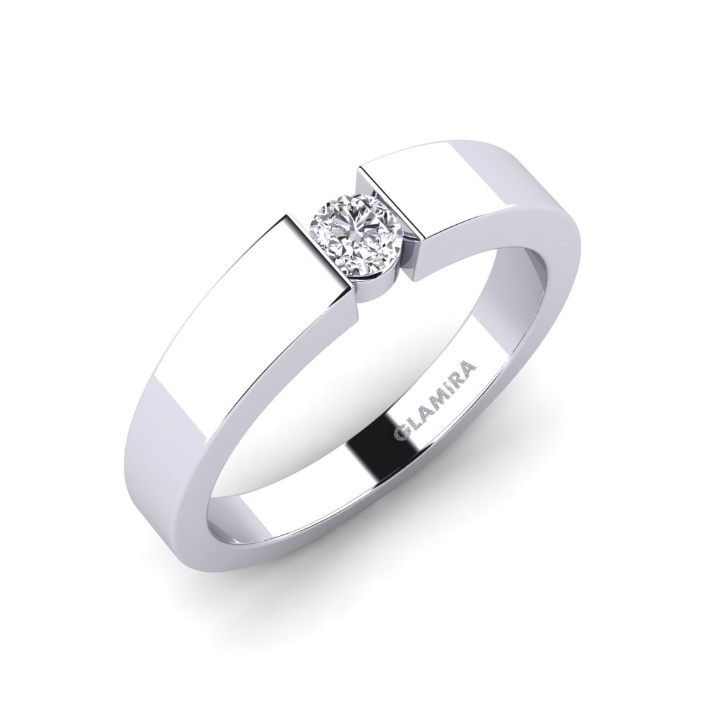 Moissanita Anillo de compromiso Nature