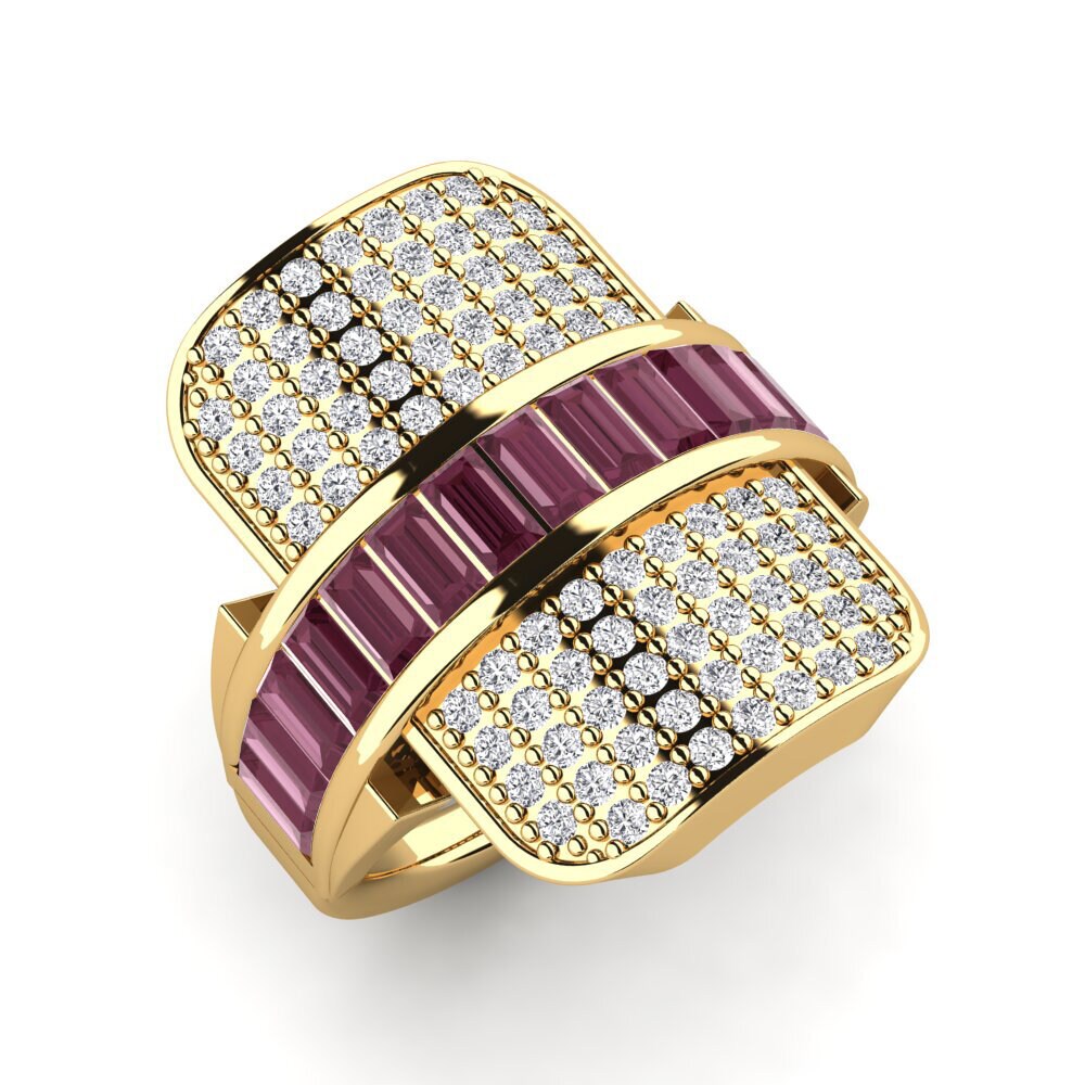Rhodolite Garnet Ring Roberto