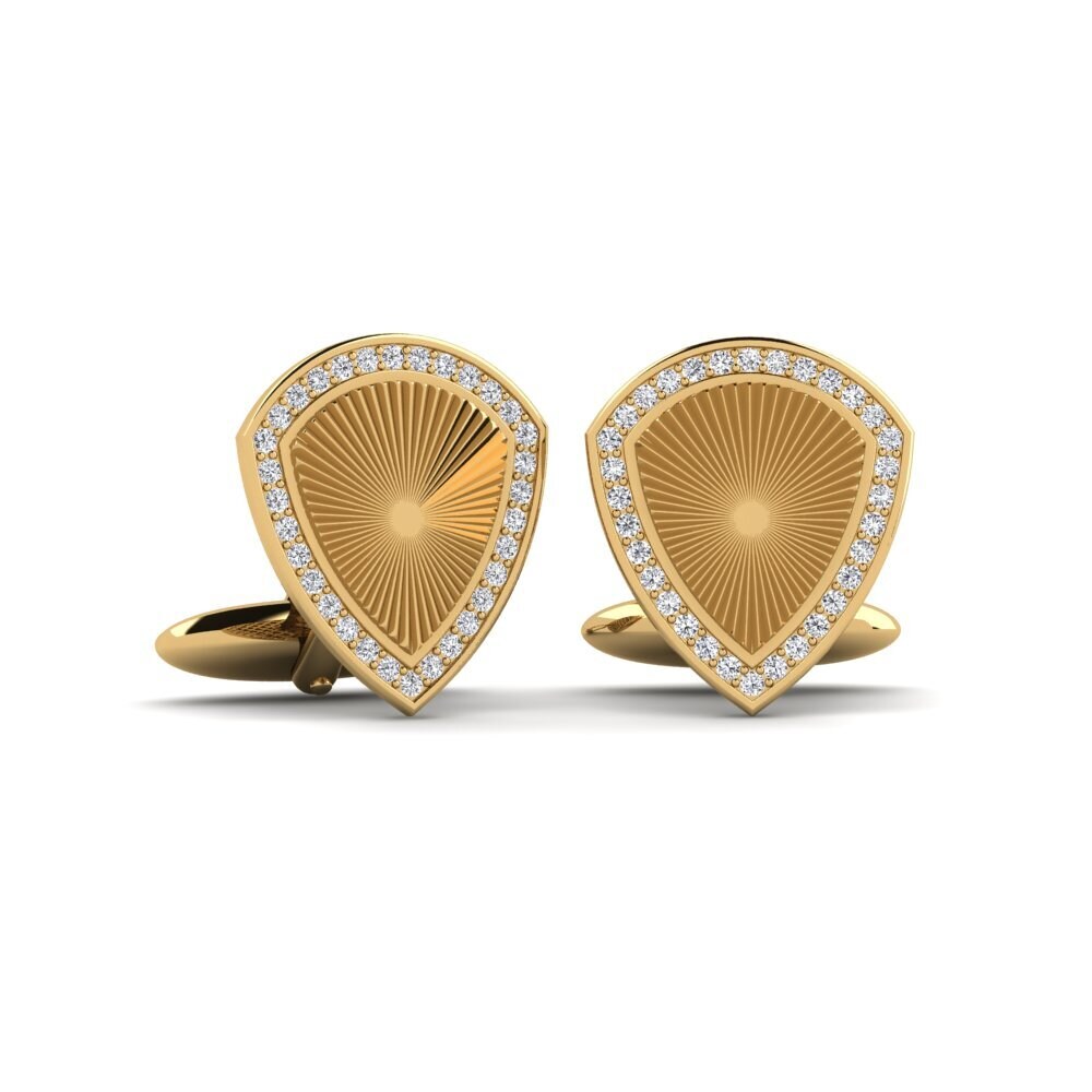 Lab Grown Diamond Cufflink Robi