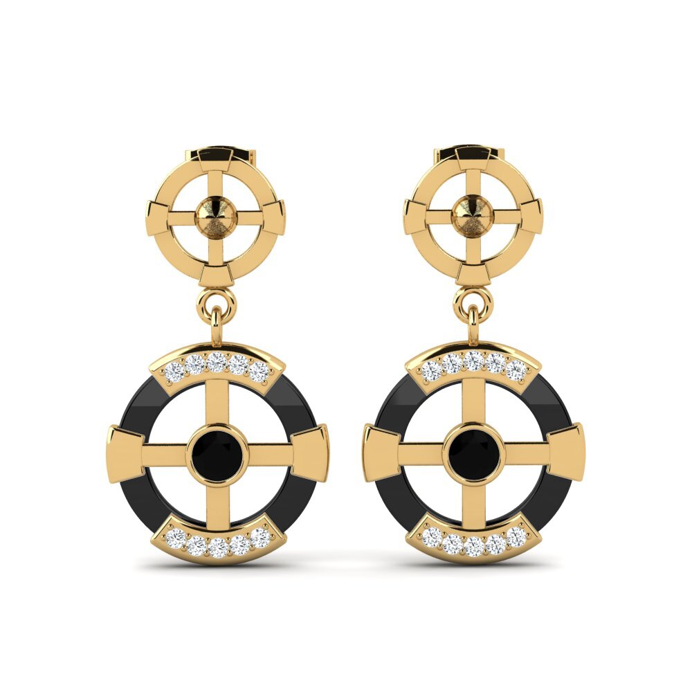 Black Onyx Women's Earring Rohlfing