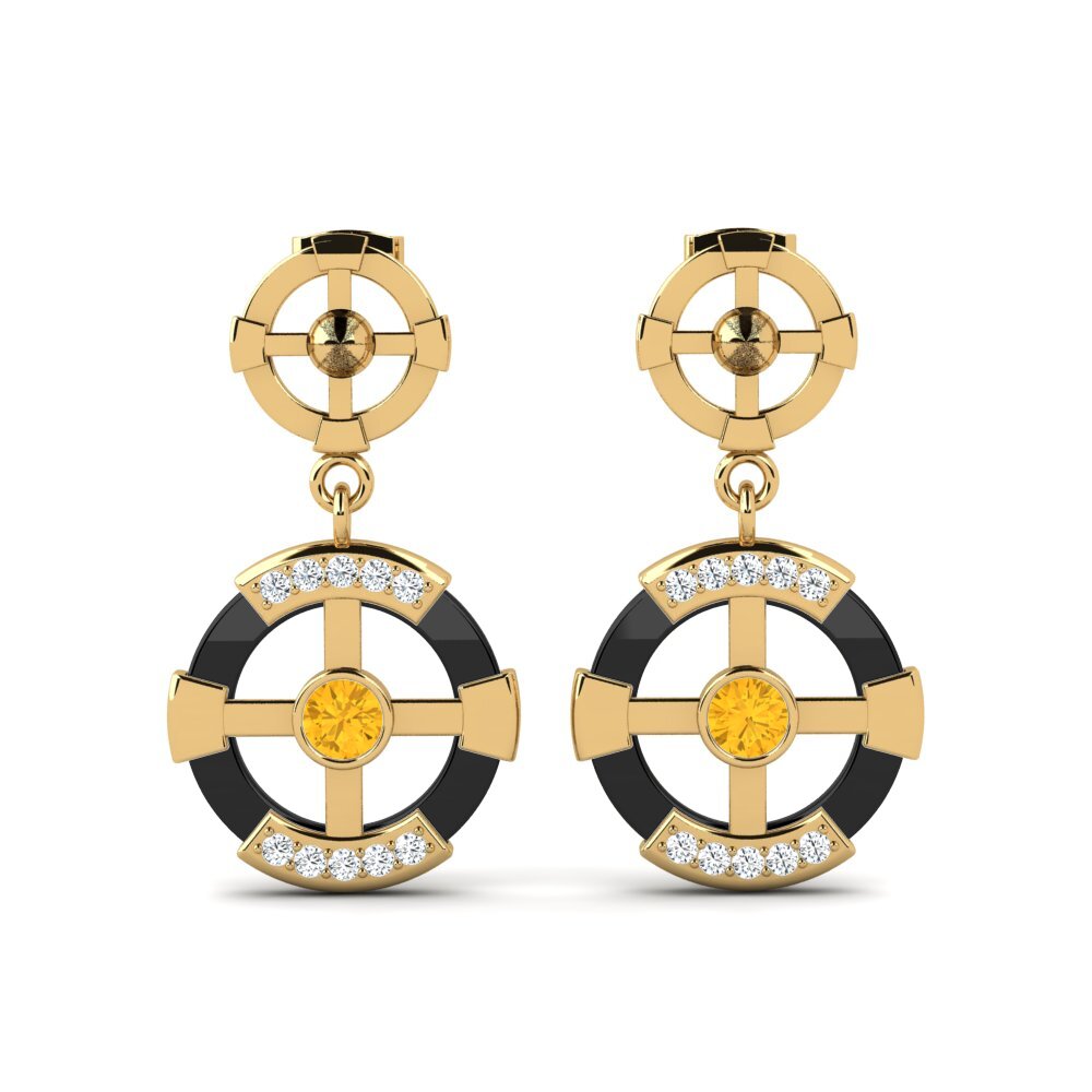 Citrine Women's Earring Rohlfing