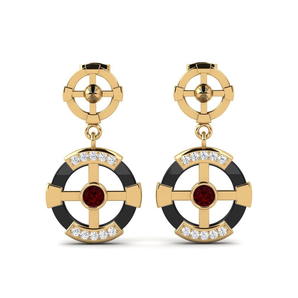 Garnet Women's Earring Rohlfing
