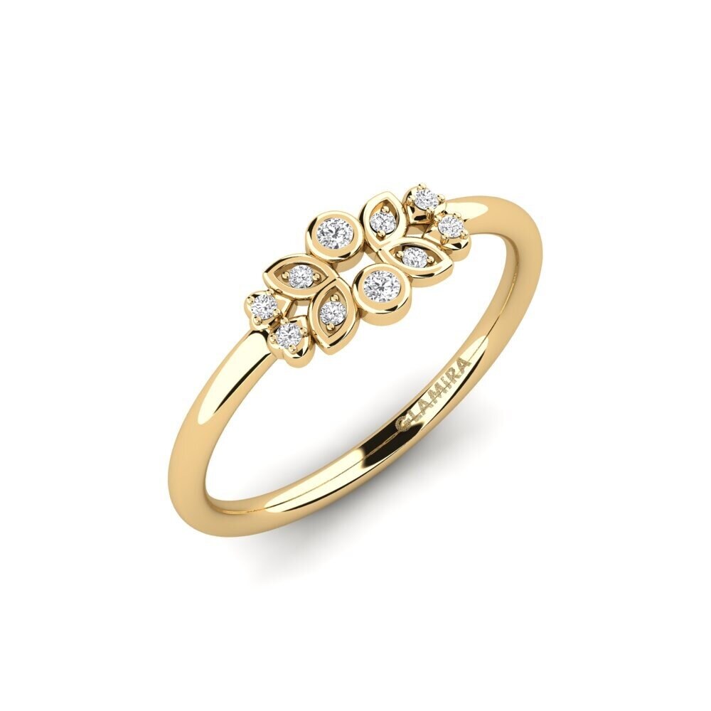 Weißer Saphir Ring Roinch