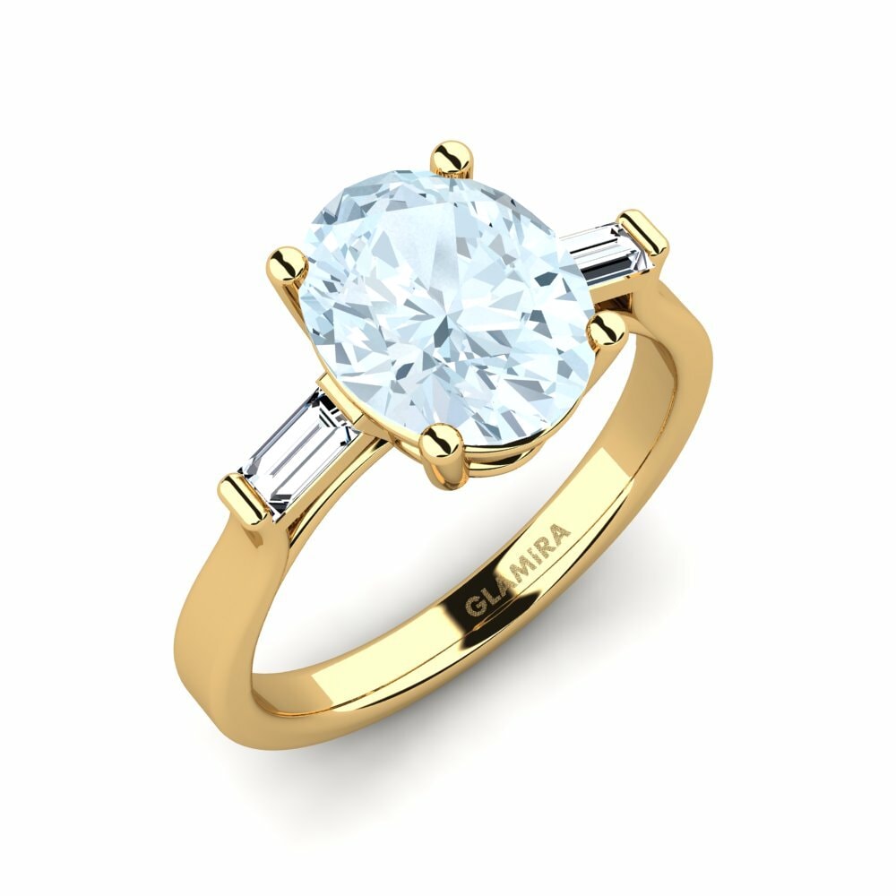 18ct Yellow Gold Engagement Ring Roline