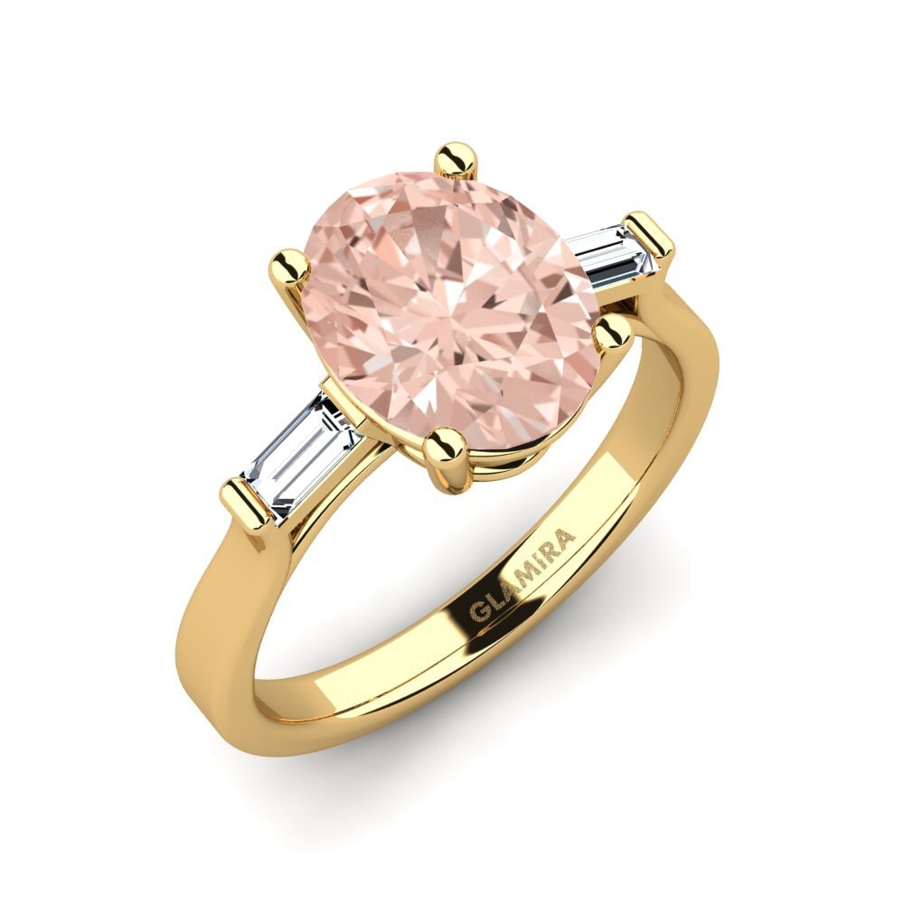 Oval Morganite Engagement Ring Roline
