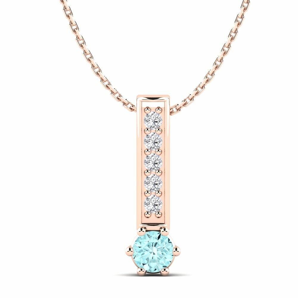 14ct Rose Gold Women's Pendant Rolisha