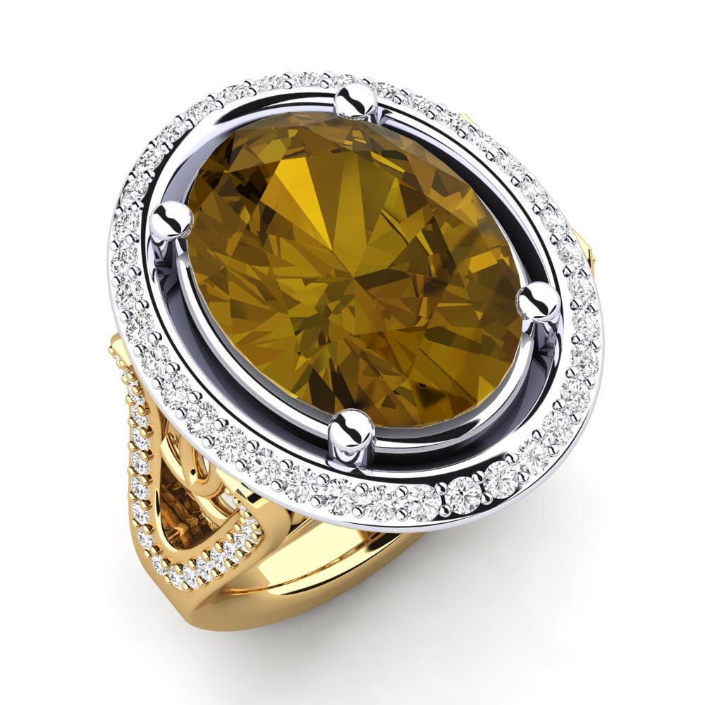 14K Geel & Wit Goud Ringen Romaine