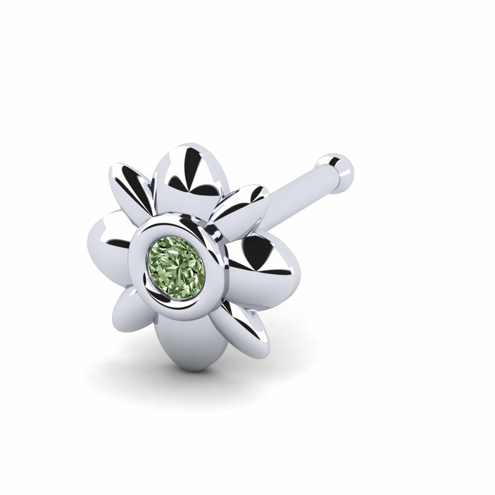 Groene Diamant Neus Pin Ronida