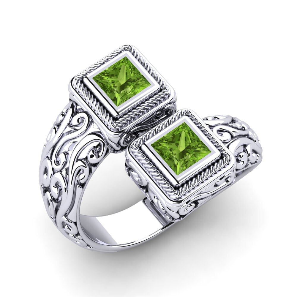 Anillo de Hombre Ronita Peridoto