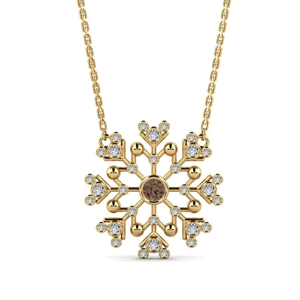 Smoky Quartz Women's Necklace Rosabella