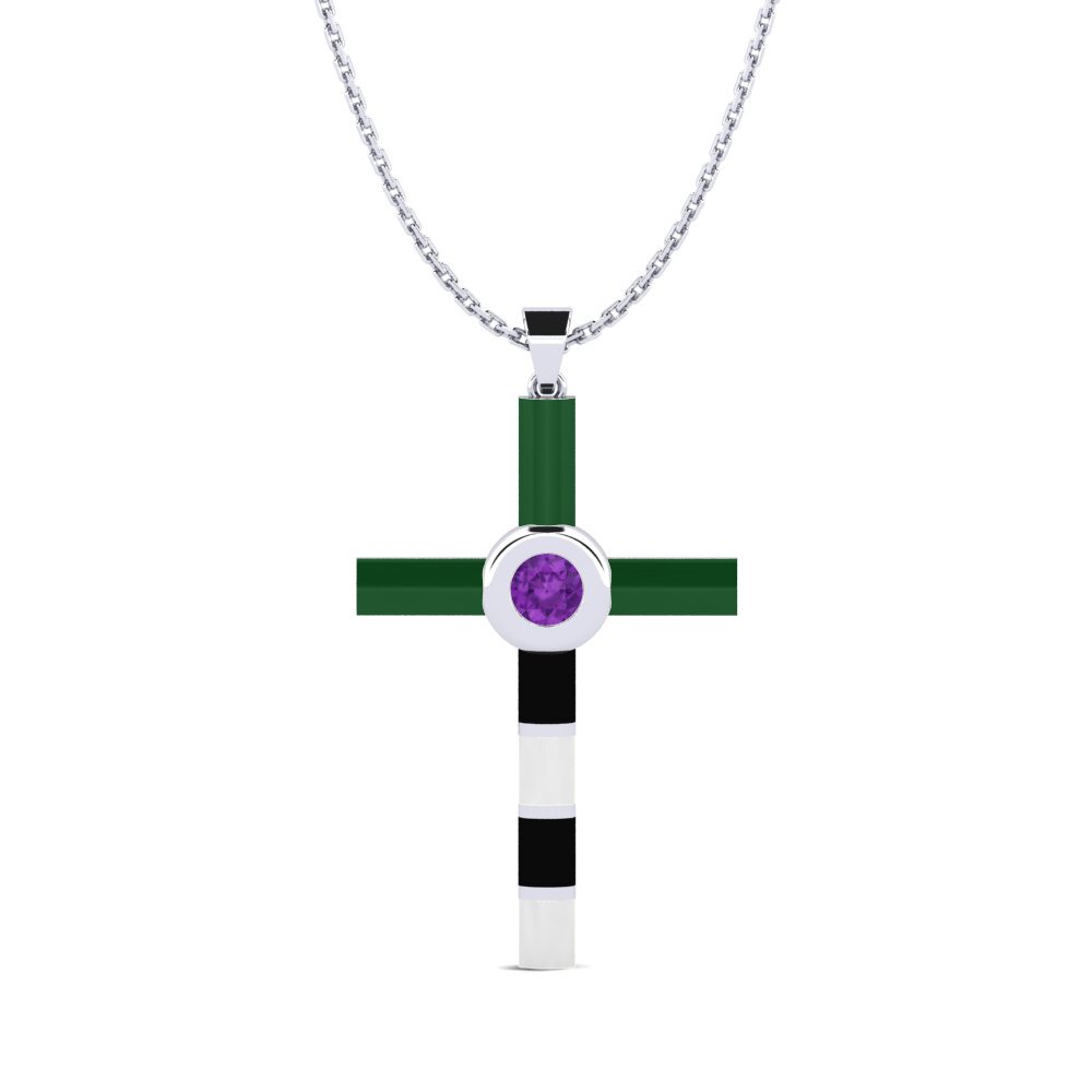 Amethyst Women's Pendant Rosado
