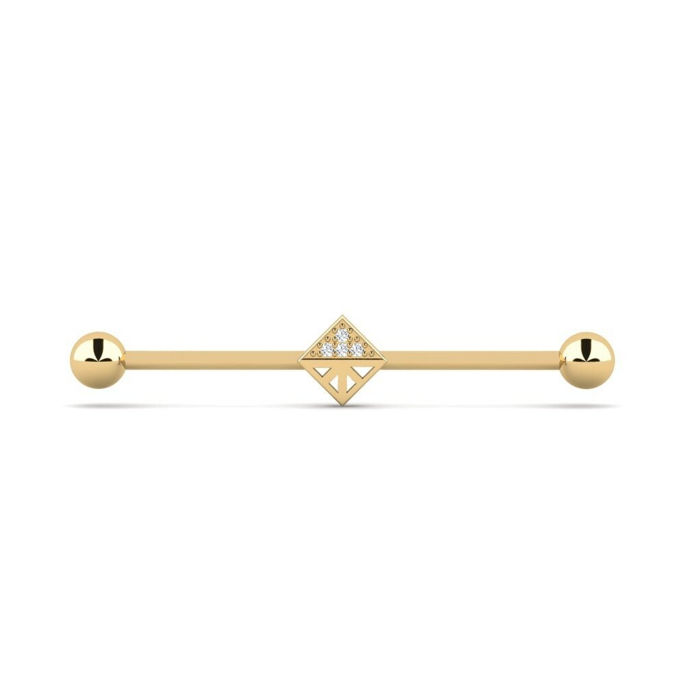 Zirconia Ear Piercing Rosakie