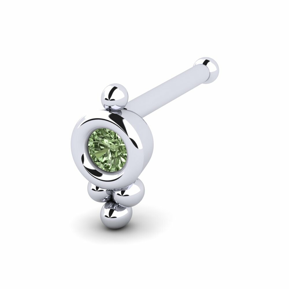 Groene Diamant Neus Pin Rosala