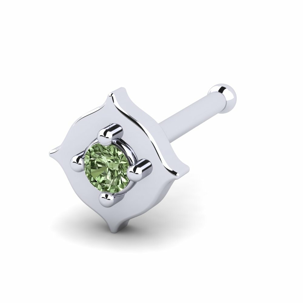 Groene Diamant Neus Pin Rosalva