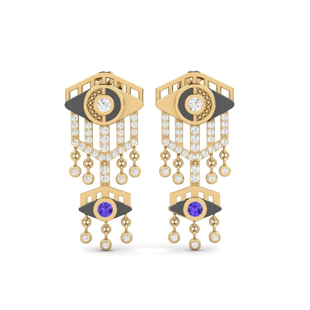 Tanzanite Women's Earring Rosebase