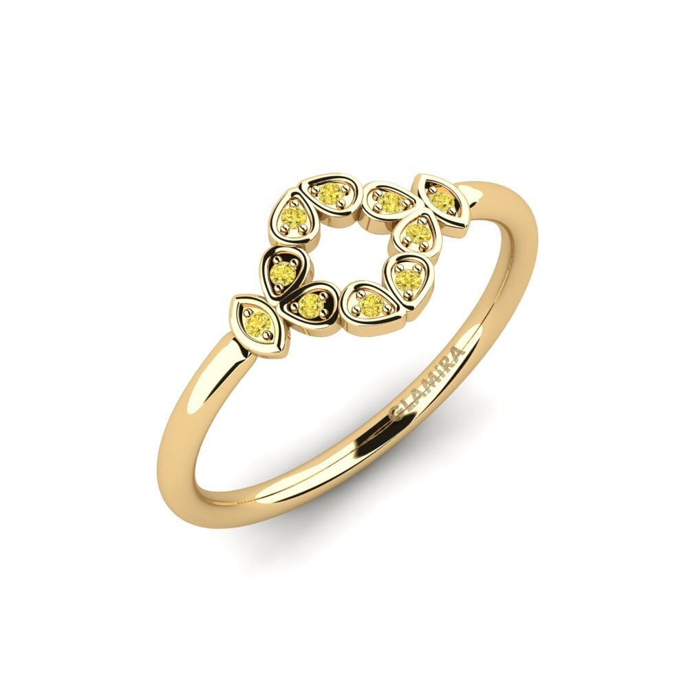Yellow Sapphire Ring Roshank
