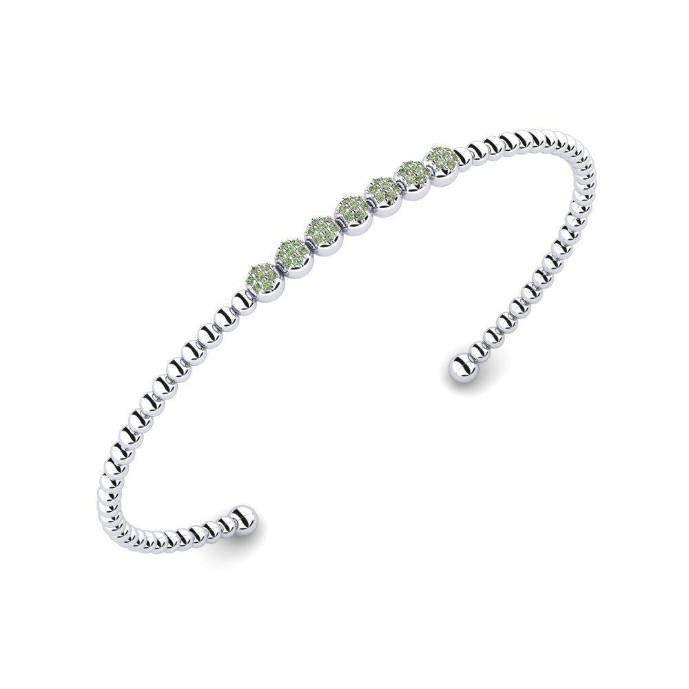 0.245 Carat Green Diamond Women's Bracelet Roslyn