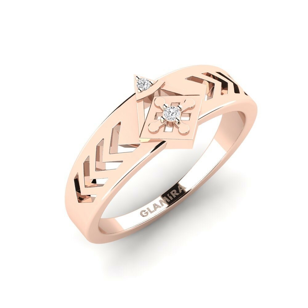 14K Rood Goud Ringen Rossano