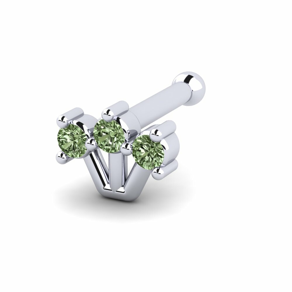 Groene Diamant Neus Pin Rossat