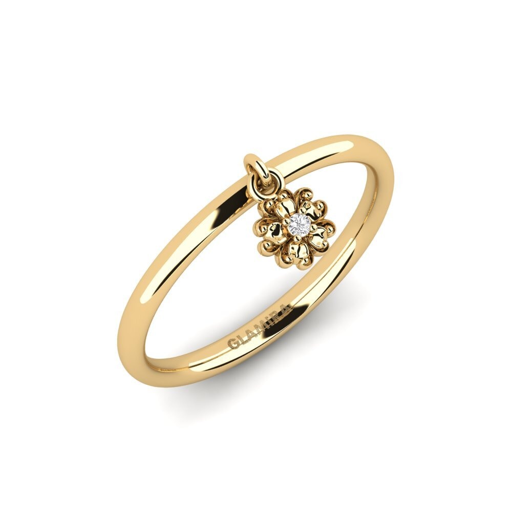 White sapphire Ring Roundenser