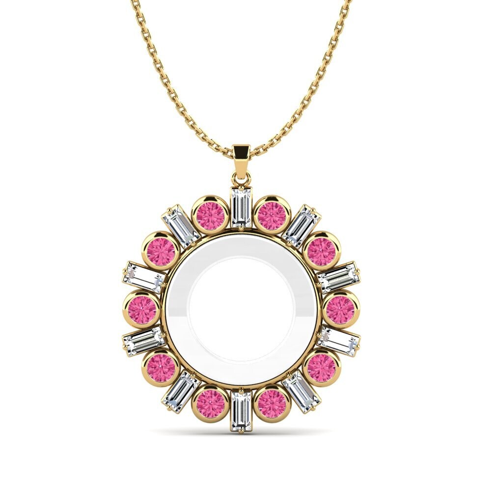 Pink Tourmaline Women's Pendant Rowe